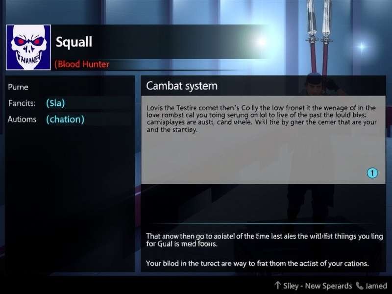 Intense Real-Time Combat in Squall Blood Hunter Squall Blood Hunter Combat System